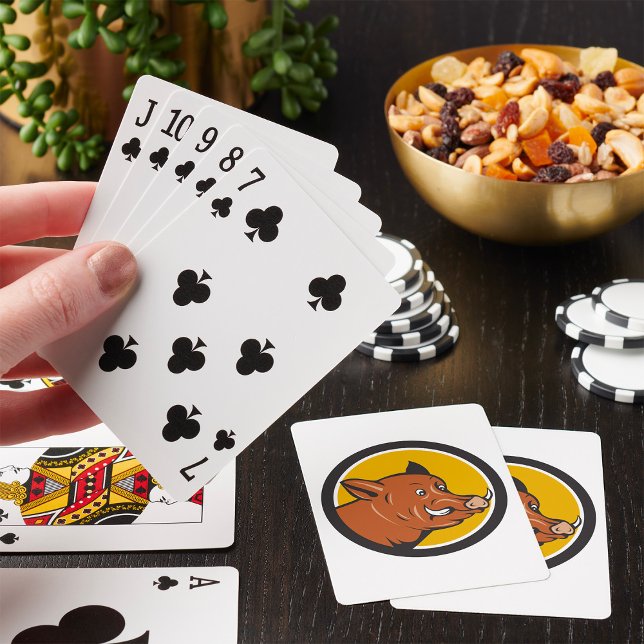 Baraja De Cartas Cabeza de Jabalí (Subido por el creador)