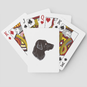 Baraja De Cartas Cabeza de laboratorio negra