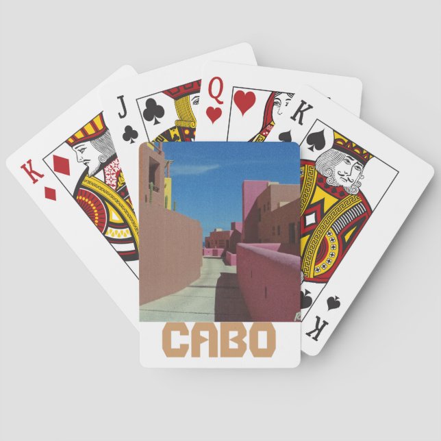 Baraja De Cartas Cabo Baja California, Mexico Playing Cards (Reverso)