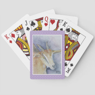 Baraja De Cartas Cabra de la acuarela