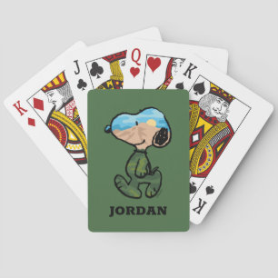 Baraja De Cartas Cacahuetes   Grandes tarjetas de reproducción Snoo