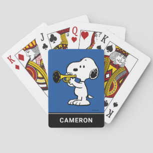 Baraja De Cartas Cacahuetes Tarjeta de reproducción de trompeta S