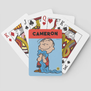 Baraja De Cartas Cacahuetes   Tarjetas de juego Linus Blanket Smile