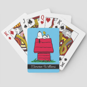 Baraja De Cartas Cacahuetes Tarjetas de reproducción Snoopy & Woo