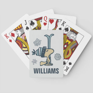 Baraja De Cartas Cacahuetes   Tarjetas para jugar Woodstock Ski Pro