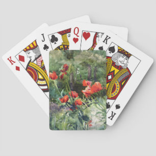 Baraja De Cartas Cachorros de jardín (por Mildred Anne Butler)