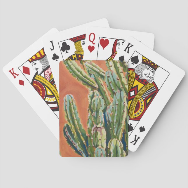 Baraja De Cartas Cactus (Reverso)