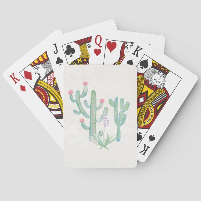 Baraja De Cartas Cactus (Reverso)