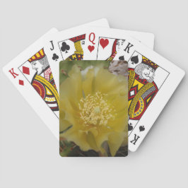 Baraja De Cartas Cactus Amarillo en Flor