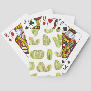 Baraja De Cartas Cactus Cuidados, Decoración De Agua Sin Pescado.