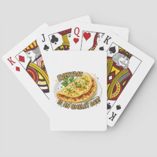 Baraja De Cartas Cada Día Es Un Día De Tortilla Desayuno Foodie
