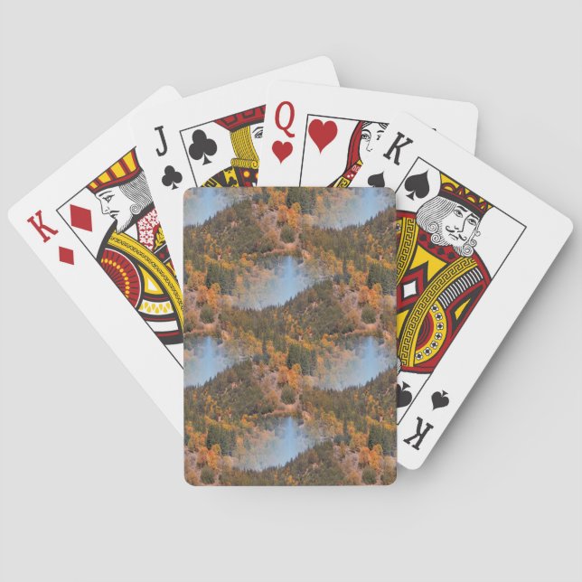 Baraja De Cartas Caer en las montañas... (Reverso)