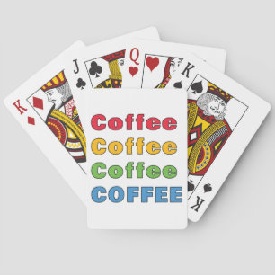 Baraja De Cartas Café café Café