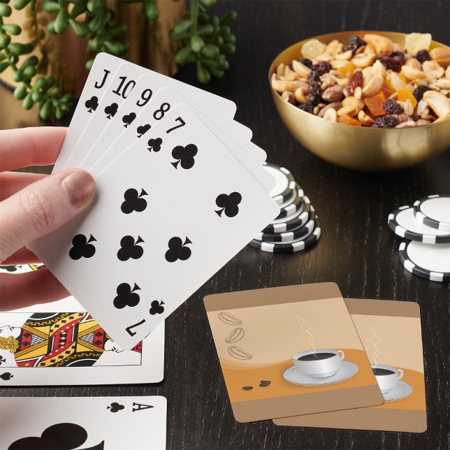 Baraja De Cartas Café caliente al vapor (Subido por el creador)