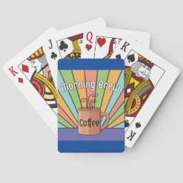 Baraja De Cartas Café Morning Brew