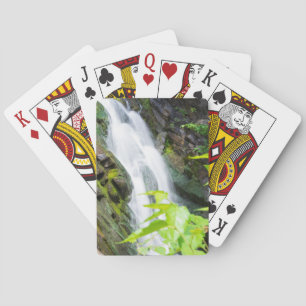 Baraja De Cartas Caída de agua del cañón de la puerta del infierno
