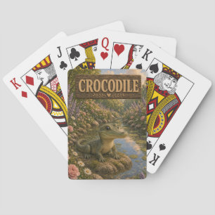 Baraja De Cartas Caimán Bebé Tierno Libro de Cuentos Guardería Anim