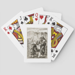 Baraja De Cartas Caja del St. Brigit, 'del Trias Thaumaturga, o