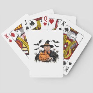 Baraja De Cartas Calabaza de Halloween Spooky