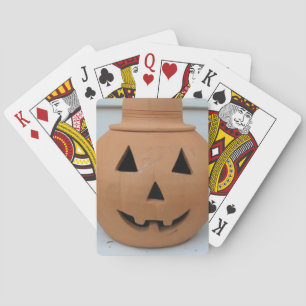 Baraja De Cartas Calabaza de sombrero superior