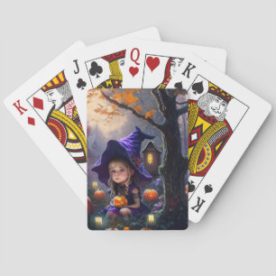 Baraja De Cartas calabaza/fantástico/Halloween/dibujo animado
