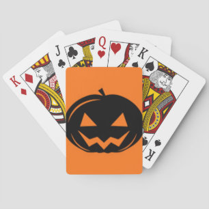 Baraja De Cartas Calabaza negra
