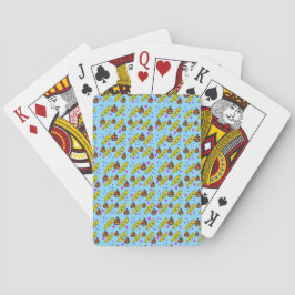 Baraja De Cartas Calabaza y Plátano