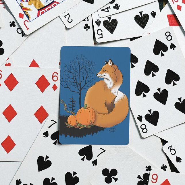 Baraja De Cartas Calabazas del bosque Red Fox (Subido por el creador)