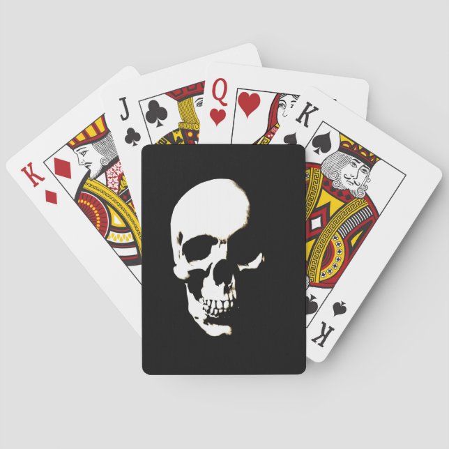 Baraja De Cartas Calavera (Reverso)