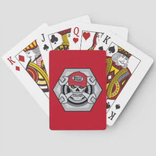 Baraja De Cartas Calavera de Mecánico