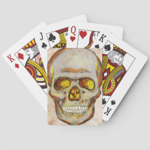 Baraja De Cartas Calavera dibujada a mano