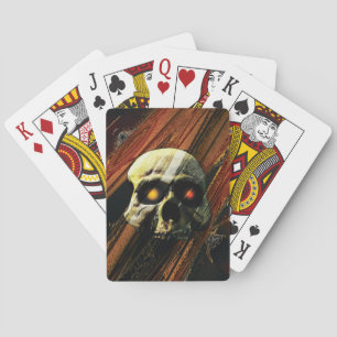 Baraja De Cartas Calavera oscura