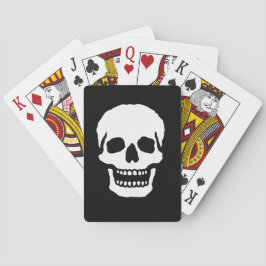 Baraja De Cartas Calavera riendo aterradora