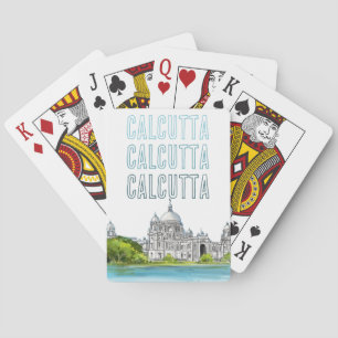 Baraja De Cartas Calcuta "Victoria Memorial" Kolkata Bengali