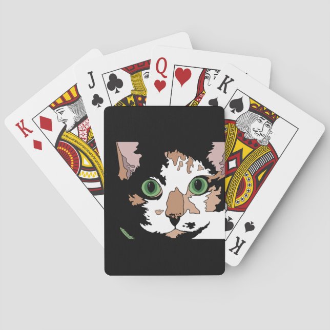 Baraja De Cartas Calico Cat (Reverso)