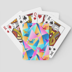 Baraja De Cartas Calidoscopio de Origami