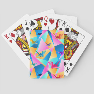 Baraja De Cartas Calidoscopio de Origami