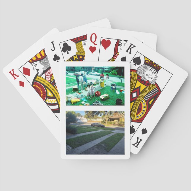 Baraja De Cartas california (Reverso)