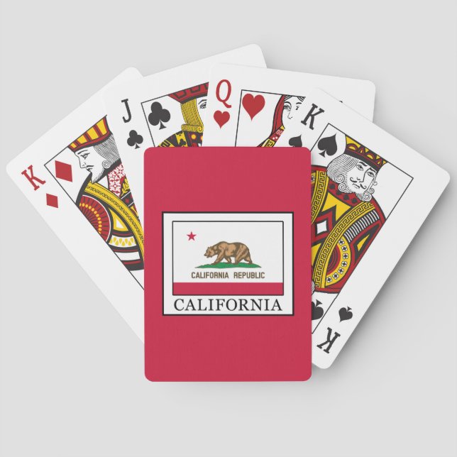 Baraja De Cartas California (Reverso)