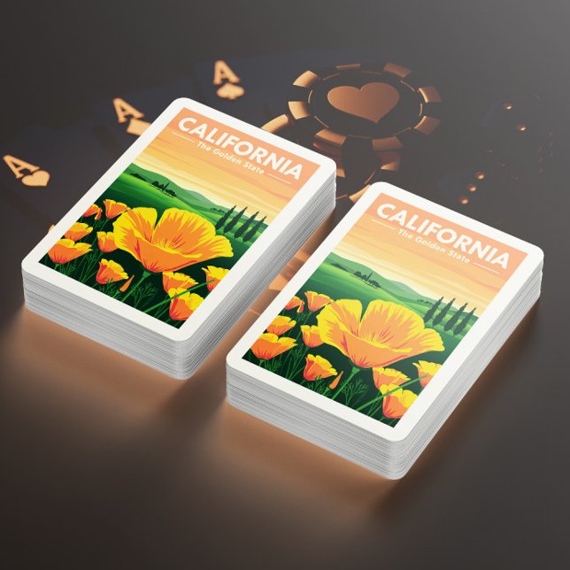 Baraja De Cartas California de Vintage (Subido por el creador)