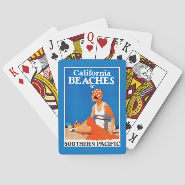 Baraja De Cartas California vara el poster promocional (Reverso)