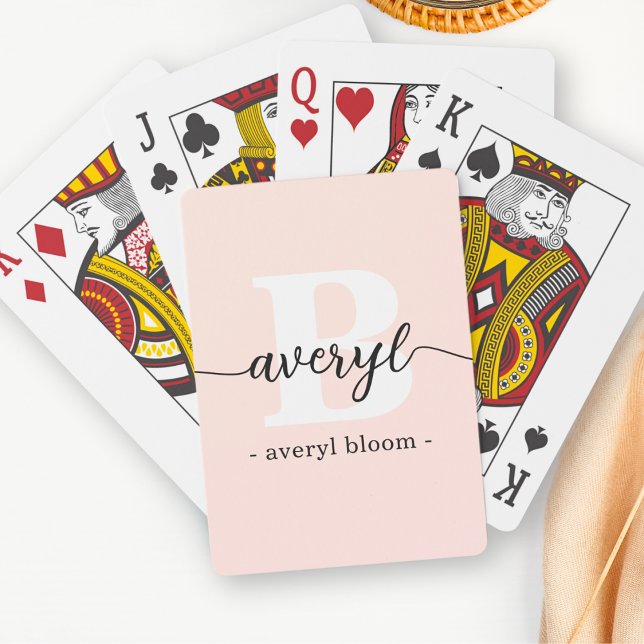 Baraja De Cartas Caligrafía monográfica Girona Nombre inicial Rubor (Subido por el creador)