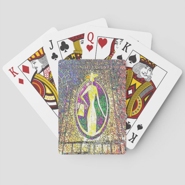 Baraja De Cartas Calle de la Moda (Reverso)