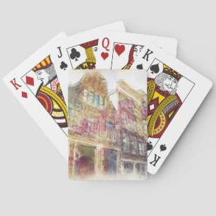 Baraja De Cartas Calles de Amsterdam vieja