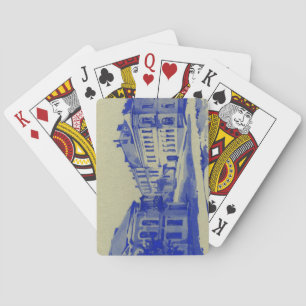 Baraja De Cartas Calles pequeñas en el casco antiguo