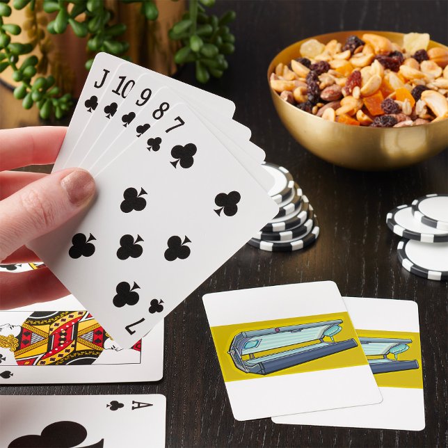 Baraja De Cartas Cama de bronceado Spa Retro (Subido por el creador)
