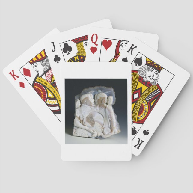 Baraja De Cartas Camafeo que representa a Cosimo de Medici (Reverso)