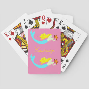 Baraja De Cartas Camaradas rubias con Star Thunder_Cove