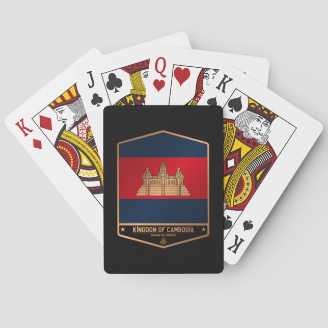 Baraja De Cartas Camboya (Reverso)