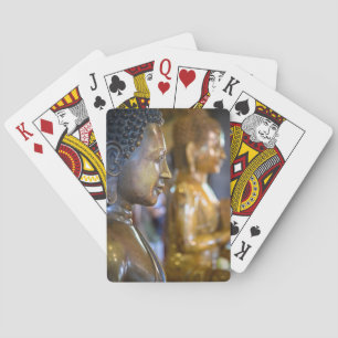 Baraja De Cartas Camboya, Nom Pen. Estatuas de Buda